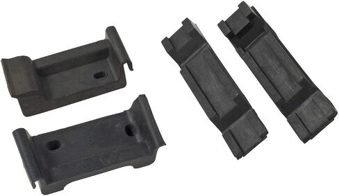 1983-1993 Mustang 5.0 Radiator Upper Mounting Brackets with Rubber Insulators in Saudi Arabia