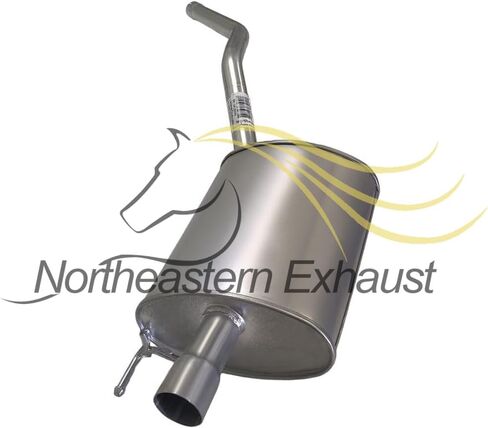 Northeastern Exhaust | Stainless Steel EPA-Approved Rear Catalytic with Muffler Assembly Kit Compatible for 2012-2015 Honda Pilot 3.5L | Free Gaskets, Clamps, Bolts and hangers Included in Saudi Arabia