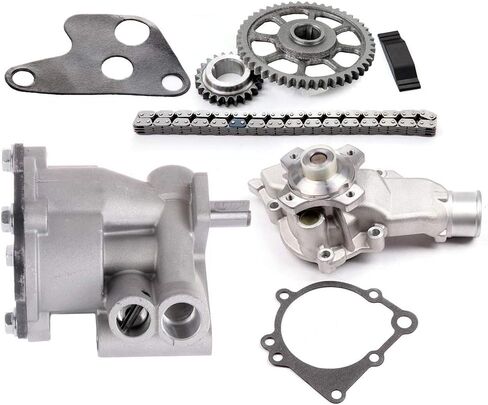 SCITOO Oil Pump Water Pump Timing Chain Replacement Compatible with 2000-2006 for Jeep TJ 1999-2004 for Jeep Grand for Cherokee OE Number TS385B in Saudi Arabia