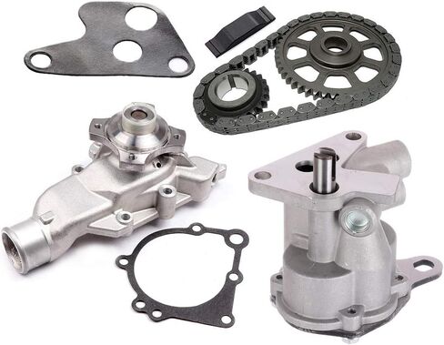 SCITOO Oil Pump Water Pump Timing Chain Replacement Compatible with 2000-2006 for Jeep TJ 1999-2004 for Jeep Grand for Cherokee OE Number TS385B in Saudi Arabia