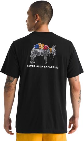 حزمة تطور Men's Evolution Tee Short | قميص القطن مع تصميم جرافيك ، وضع في الأكمام ، طوق مضلع in Kuwait