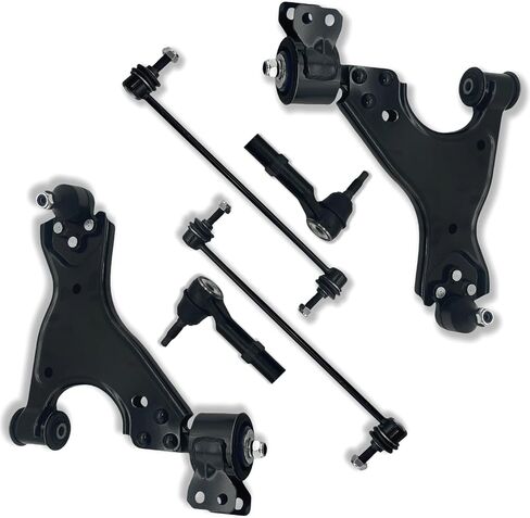 طقم تعليق الأسلحة السفلي للسيطرة على 6pc من أجل Buick 2008-2017 ، لـ Chevrolet 2009-2017 Traverse ، لـ GMC 2007-2016 Acadia ، لـ Saturn 2007-2010 Outlook in Saudi Arabia