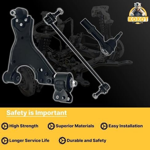 طقم تعليق الأسلحة السفلي للسيطرة على 6pc من أجل Buick 2008-2017 ، لـ Chevrolet 2009-2017 Traverse ، لـ GMC 2007-2016 Acadia ، لـ Saturn 2007-2010 Outlook in Saudi Arabia