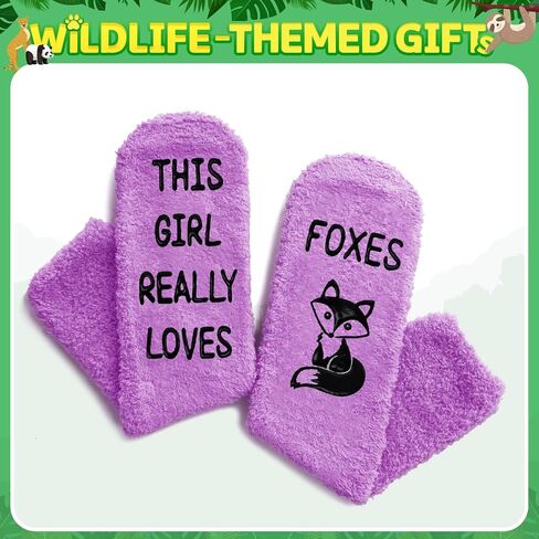 HAPPYPOP Sloth Gifts for Women Girls Gifts for Her, Novelty Sloth Socks Funny Fun Silly Fuzzy Purple Cupcake Socks, Christmas Stocking Stuffers in Saudi Arabia