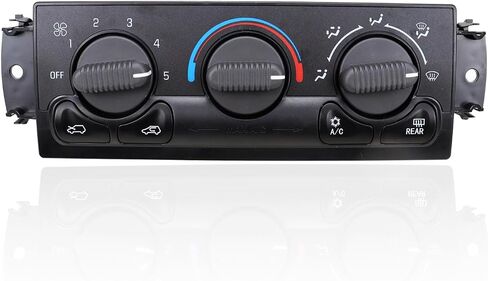 599-266 لوحة التحكم في المناخ A/C A/C متوافقة مع 1999-2002 Chevrolet Avalanche Silverado Silverado Suburban 1500 2500 3500 Tahoe GMC Sierra Yukon XL Truck استبدال 19244873 in Saudi Arabia