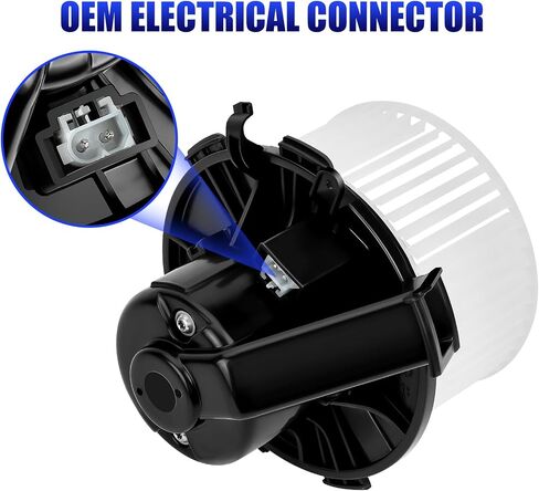 محرك منفاخ AC الأمامي مع مروحة يناسب دودج مرسيدس بنز فريدلينر العداء 2500 3500 HVAC سخان محرك استبدال# 700319 0008356107 in Saudi Arabia