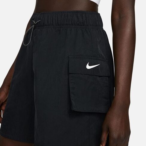 شورتات رياضية منسوجة للسيدات من Nike مع جيوب شحن ، أسود ، XS ، XSMALL in Saudi Arabia