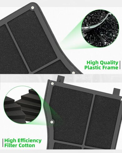 4pcs Cabin Air Filter Fit for Peterbilt 389 388 579 567 367 365 337 330 Trucks 2013-2023, Replace 5X013817 5S013817 WP10154 PA5765 AF55832 CAF24024 in Saudi Arabia