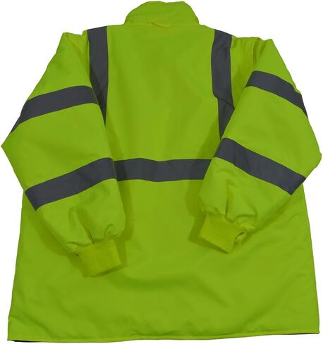LBPJ6IN1-C3-6X Two Tone Waterproof 6-In-1 Parka Jacket, 6X-Large, Lime/Black in Saudi Arabia