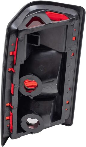 Brock Replacement Set Driver and Passenger Taillights with Black Bezels Compatible with 1981-1993 Pickup Truck 55076439 55076438 in Saudi Arabia