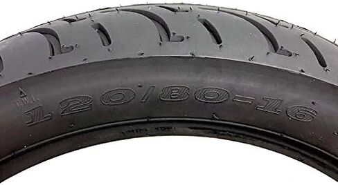 MMG Motorcycle Front Rear Tire 120/80-16 Compatible on People S, Agility City 50, 125, 150, 200, 250 in Saudi Arabia