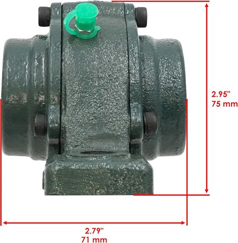 Caltric Propeller Ropeller Bearing Carrier متوافق مع Kawasaki Mule 3010 Kaf620 4x4 2001-2008 in Saudi Arabia