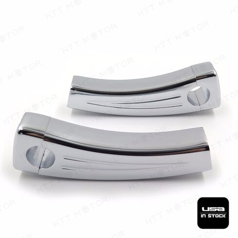 XKMT-5.5" Chromed Handlebar Pullback Risers Compatible With universal bikes (1" Bar) [B00YWCQSKS] in Saudi Arabia