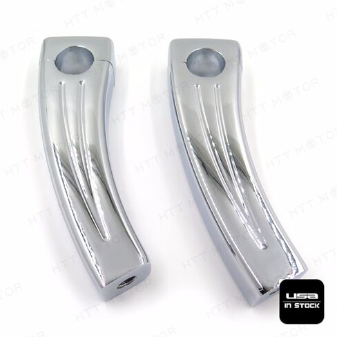 XKMT-5.5" Chromed Handlebar Pullback Risers Compatible With universal bikes (1" Bar) [B00YWCQSKS] in Saudi Arabia