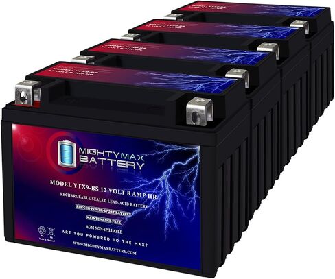 Mighty Max Battery YTX9-BS SLA استبدال البطارية متوافقة مع KTM 390 DUKE 15-18 in Saudi Arabia