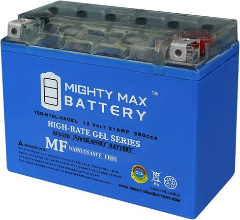 Mighty Max Battery Y50-N18L-A3 Gel Battery تحل محل Can-Am Spyder RT Limited (SE6) 14-18 in Saudi Arabia