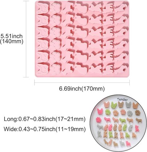 Stiesy 2 Pcs 6 Cavity Human Body Theme Silicone Moulds Reusable 3D Organ Silicone Fondant Cake Mould Heart Shape Baking Molds for DIY Soap Pudding Candy Chocolate Creative Teaching Halloween Decor in Kuwait