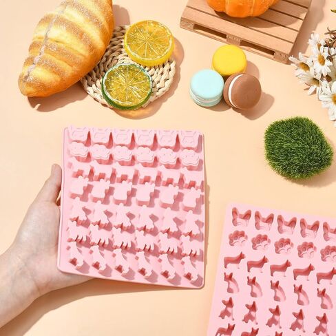 Stiesy 2 Pcs 6 Cavity Human Body Theme Silicone Moulds Reusable 3D Organ Silicone Fondant Cake Mould Heart Shape Baking Molds for DIY Soap Pudding Candy Chocolate Creative Teaching Halloween Decor in Kuwait