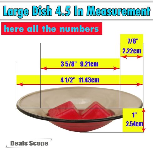 كبير -4.5 بوصة زيت بديل شمع الدفء الدافئ صينية صينية Meld موقد صفيحة صفيحة ناشر الرائحة بطانة بطانة وعاء Scentsy Tart arera armaining Calentador de Fragancia دخان أو لون بني (وحدة واحدة) in Kuwait