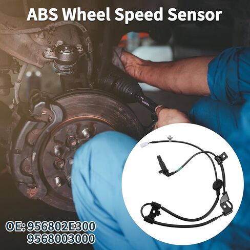 مستشعر سرعة عجلات ABS الخلفية ABS ABS مستشعر المكابح المضاد للانغلاق رقم 956802E300/9568003000 لـ Hyundai Tucson 2005-2009 in Saudi Arabia