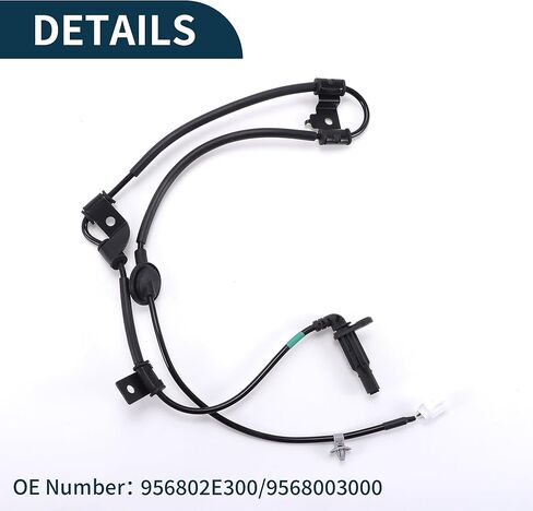 مستشعر سرعة عجلات ABS الخلفية ABS ABS مستشعر المكابح المضاد للانغلاق رقم 956802E300/9568003000 لـ Hyundai Tucson 2005-2009 in Saudi Arabia