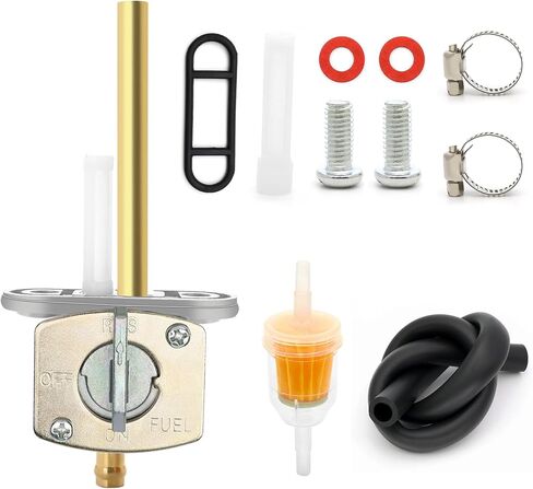 Fuel Petcock Valve For Yamaha Big Bear 350 YFM350 YFM350FW 1987-1999 big bear 350 YFM350FH 1999 Big bear 350 YFM350U 1996-1999 Kodiak 400 YFM400FW 4x4 1993-1999 2HR-24500-02-00 in Saudi Arabia