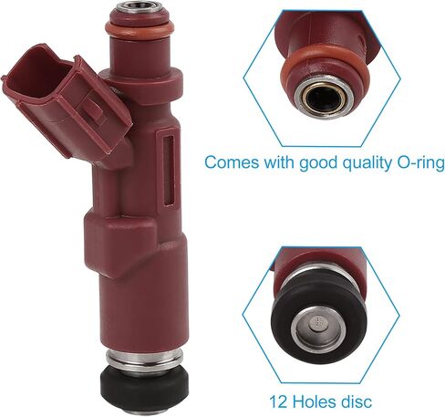 X AUTOHAUX 4pcs 23250-97401 2325097401 Fuel Injector for Toyota Avanza for Daihatsu Terios 1.3L 2004 2005 2006 in Saudi Arabia