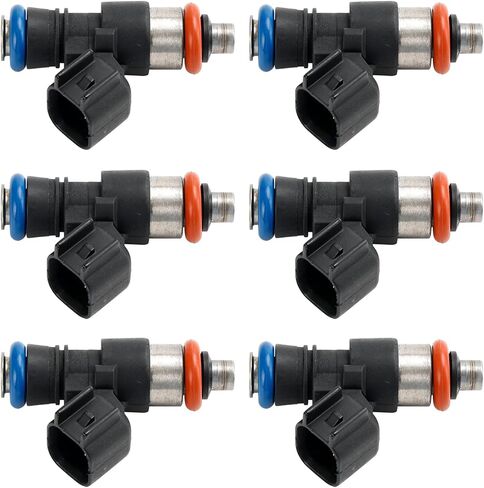 تتوافق حقن الوقود 6pcs Ford Edge 3.5L 2011-2017 ، Edge 3.7L 2011-2014 ، Explorer 3.5L 2011-2017 ، Flex 3.5L 2013-2017# 0280158191 in Kuwait