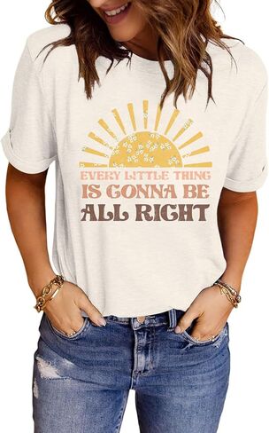 قمصان تي شيرت رسومات المرأة العصرية الصيفية غير الرسمية in Kuwait