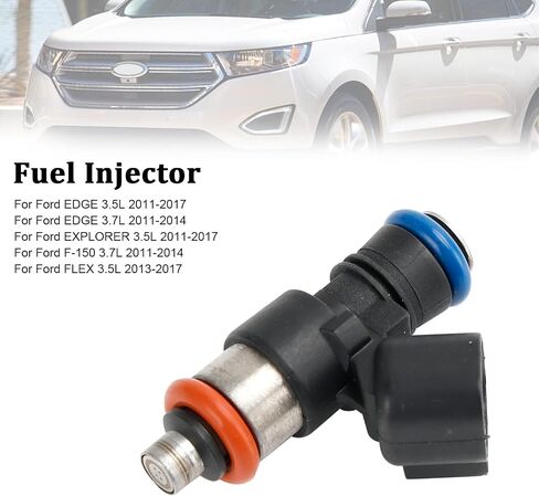 تتوافق حقن الوقود 6pcs Ford Edge 3.5L 2011-2017 ، Edge 3.7L 2011-2014 ، Explorer 3.5L 2011-2017 ، Flex 3.5L 2013-2017# 0280158191 in Saudi Arabia