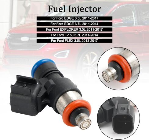 تتوافق حقن الوقود 6pcs Ford Edge 3.5L 2011-2017 ، Edge 3.7L 2011-2014 ، Explorer 3.5L 2011-2017 ، Flex 3.5L 2013-2017# 0280158191 in Saudi Arabia