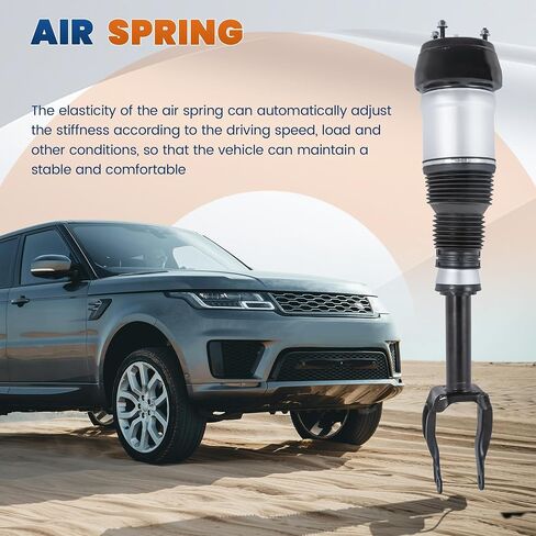 1x Front Left Air Suspension Strut Spring Shock Absorber Compatible for 2013-2017 MERCEDES BENZ GL350 GL450 GL550 GL63 AMG X166 1663202513 (Driver Side Only) in Saudi Arabia