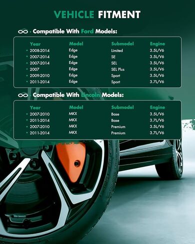 Scitoo 2pcs الأمامي اليسرى والأمراض اليمنى من محور محور CV من أجل Ford Edge ، لـ Lincoln MKX 2.0L ، 3.5L ، 3.7L in Saudi Arabia