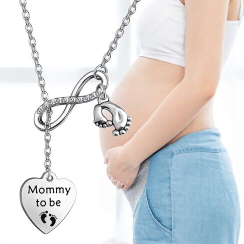 CHOROY Mommy to Be Bracelet Expectant Mother Bracelet New Mom Gift Pregnancy Announcement Gift for Mother-to-be (Mommy to be earrings) in Saudi Arabia