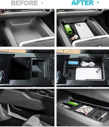 CDEFG لعام 2025 2026 CHEVY Expenox Center Center Console Tracher Tresanizer متوافق مع 2025 2026 ملحقات شيفروليه Expenox Organizer Console Organizer Arms ، 3pcs (ليس لنماذج EV) in Saudi Arabia