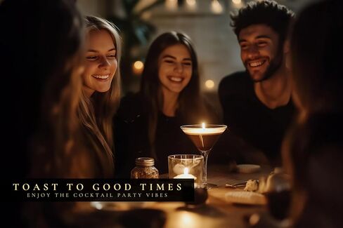 Espresso Martini Candle Premium Edition - هدايا اسبريسو مارتيني المثالية ، فريدة من نوعها ومضحكة للنساء والرجال كشمعة قهوة لطيفة ، هدايا عيد الميلاد لديكور إسبرسو مارتيني in Saudi Arabia