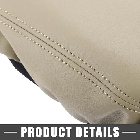 Car Center Console Seat Armrest Cover Interior Protective Lid Storage Covers Trim for Honda Accord 2013-2017 Beige in Saudi Arabia