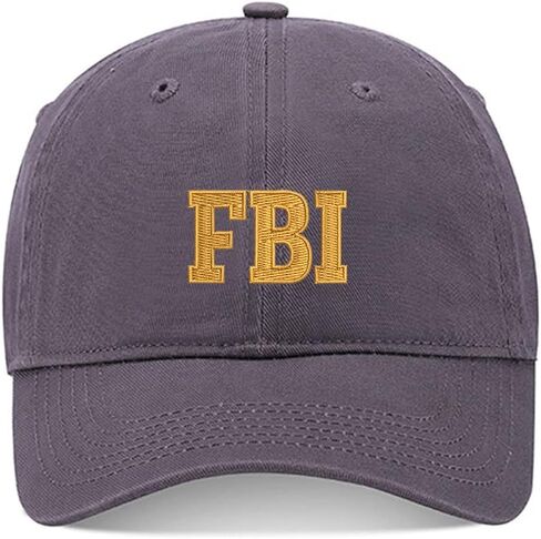 FBI Federal Bureau of Investigation Washed Cotton Embroidery Baseball Cap Embroidered Cap in Kuwait