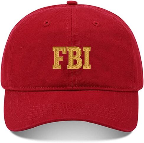 FBI Federal Bureau of Investigation Washed Cotton Embroidery Baseball Cap Embroidered Cap in Kuwait