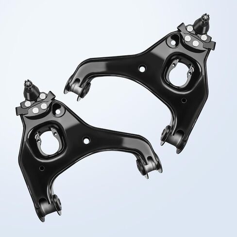 LCWRGS 12PCS مجموعة التعليق الأمامي المتوافقة مع RWD 1999-2006 Chevy Silverado GMC Sierra 1500 ، 2 أذرع التحكم العليا 2 أذرع التحكم السفلى 4 نهايات قضيب التعادل 2 قضبان 2 أحذية in Saudi Arabia