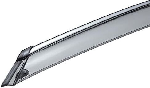 WellVisors Window Visors Wind Deflectors Compatible with Mercedes-Benz 2013-2019 GL-Class X166 with Chrome Trim Rain Guards 3-847MB006 in Saudi Arabia