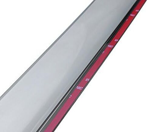 WellVisors Window Visors Wind Deflectors Compatible with Mercedes-Benz 2013-2019 GL-Class X166 with Chrome Trim Rain Guards 3-847MB006 in Saudi Arabia