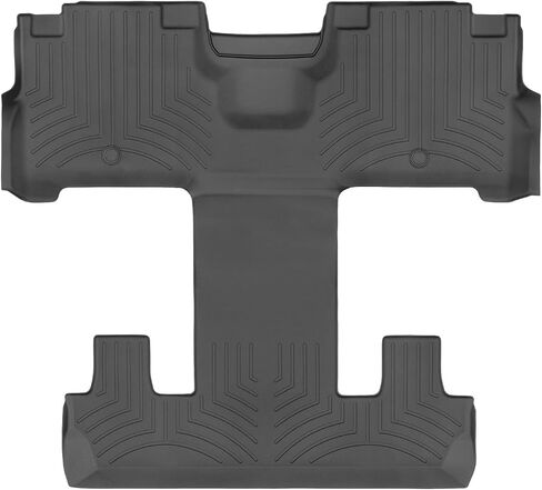 WeatherTech Custom Fit FloorLiners for Ford Expedition - 2nd/3rd Row (4416654), Black in Saudi Arabia