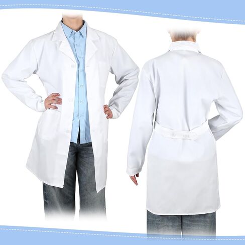 2 PCS معاطف Universal Lab للنساء المرصعين 33 "أبيض باحفي المعطف المعطف سترة لدبي ممرضة in Saudi Arabia
