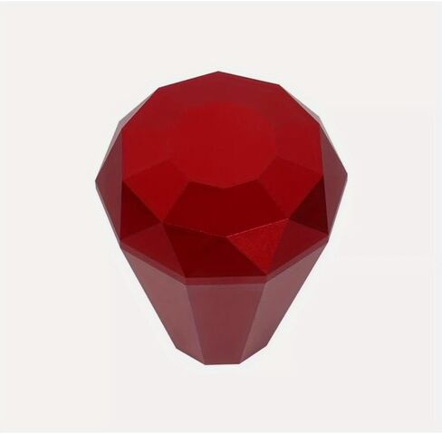 HOCSTON Universal Car Manual Gear Shift Lever Knob, Diamond Style, Fits Most Vehicles (Red) in Kuwait