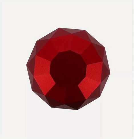 HOCSTON Universal Car Manual Gear Shift Lever Knob, Diamond Style, Fits Most Vehicles (Red) in Kuwait
