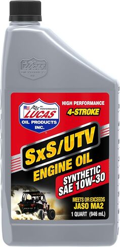 Lucas Oil 11201 Synthetic SAE 0W-40 SXS Engine Oil - 1 Gallon in Saudi Arabia
