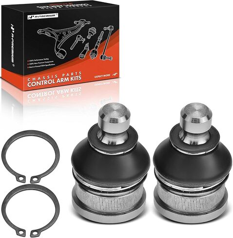 A-Premium 2 x Front Lower Ball Joint, Compatible with Nissan Versa 2012-2019, Versa Note 2014-2019, 1.6L in Saudi Arabia