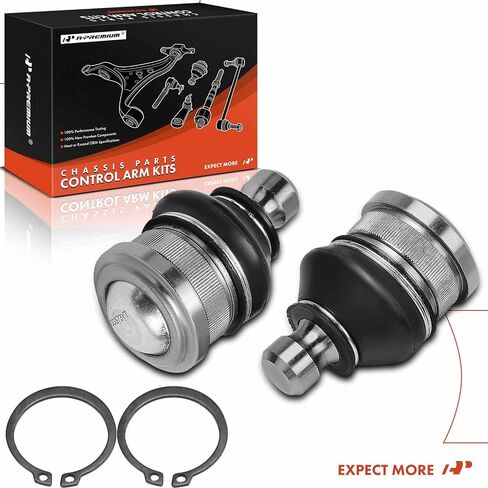 A-Premium 2 x Front Lower Ball Joint, Compatible with Nissan Versa 2012-2019, Versa Note 2014-2019, 1.6L in Saudi Arabia