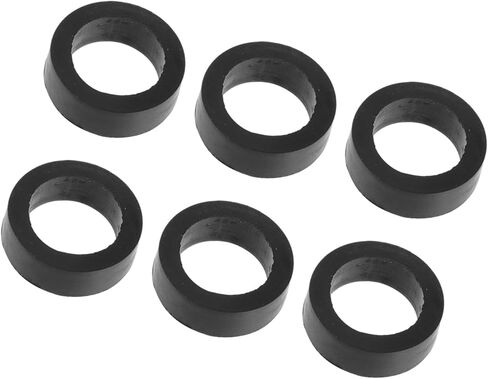 16636-0B010 Fuel Injector Seal O-Ring for Nissan Frontier 1999-2004 / Injector Lower Insulator/Durable / 6 Pcs Black Replace Parts Vehicle Components in Saudi Arabia